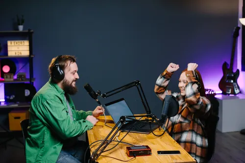 Producción de podcast